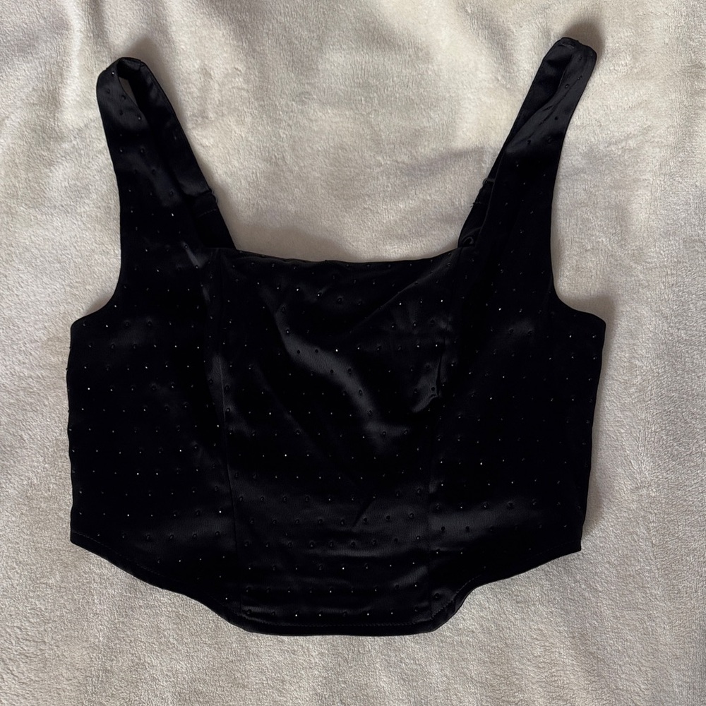 Elegant Black Women's Top